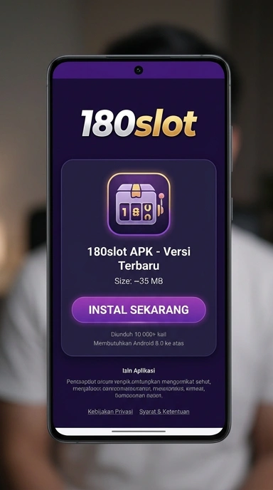 Tampilan halaman APK 180slot