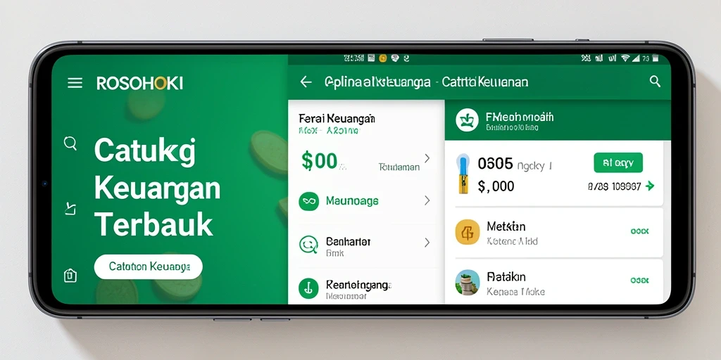 Tampilan antarmuka ROSOHOKI yang intuitif dan fungsional.